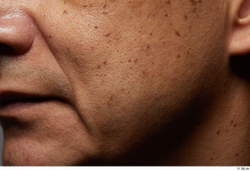 Face Mouth Cheek Skin Man Slim Wrinkles Studio photo references